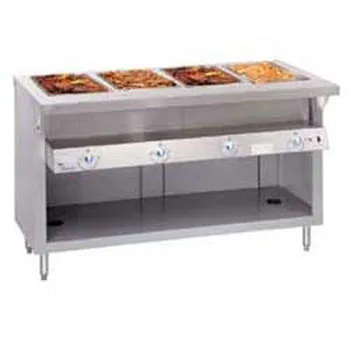 Duke G-5-DLSS - Heavy Duty Hot Food Table - Deluxe Gas, 5 Wells, 74" W 