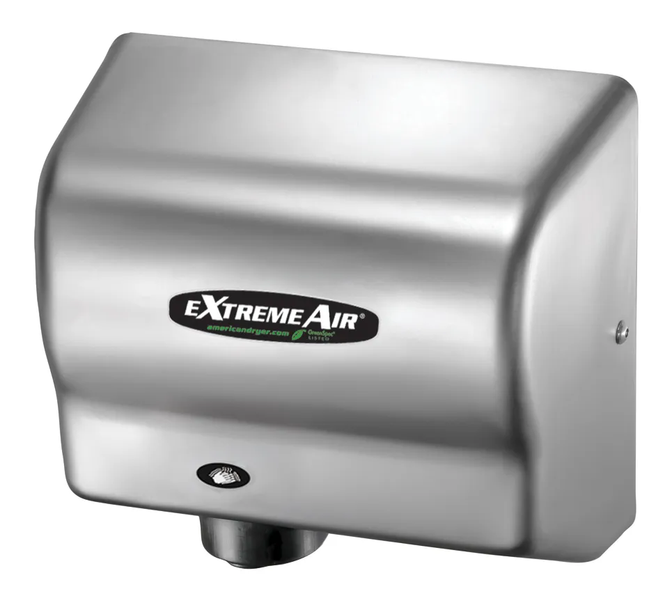 American Dryer GXT9-SS - ExtremeAir Automatic Hand Dryer with Stainless Steel Cover 