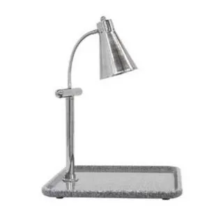 Buffet Enhancements - 010HFS-GG24SQ - 24" Flex Single Carving Station - Grey Granite Chefstone Square Base