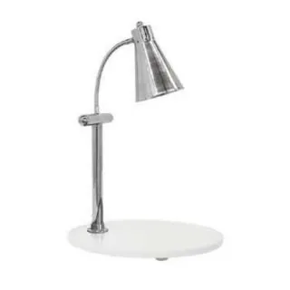 Buffet Enhancements - 010HFS-WG21OV - 21" Flex Single Carving Station - White Granite Chefstone Oval Base