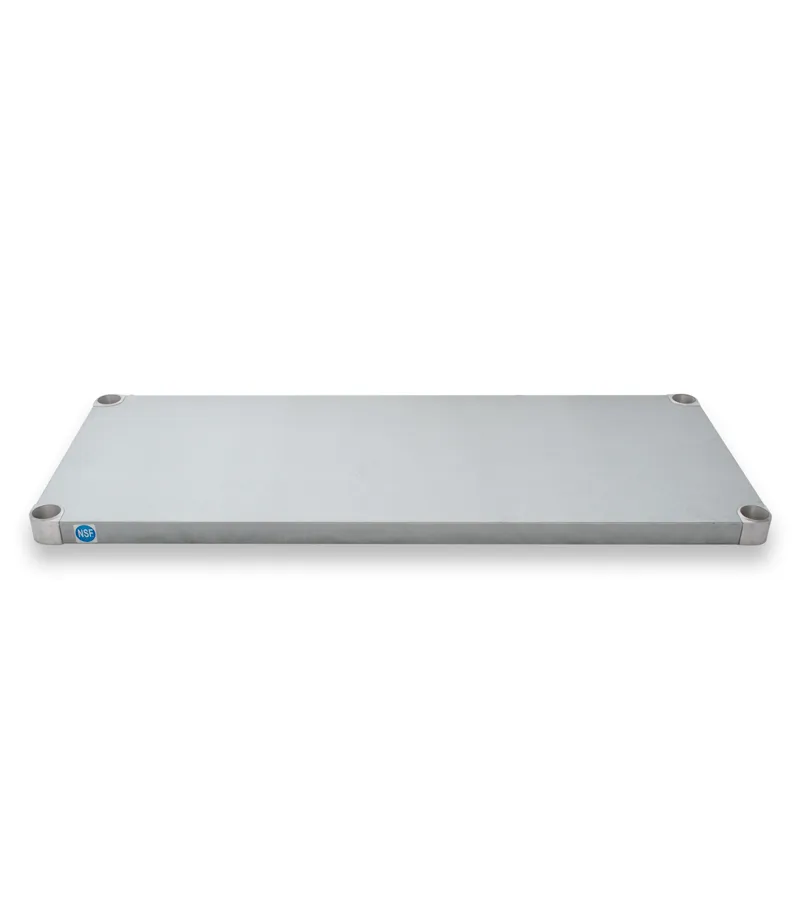Universal Stainless Steel Work Table Undershelf for 30&rdquo; x 120&rdquo; Tables