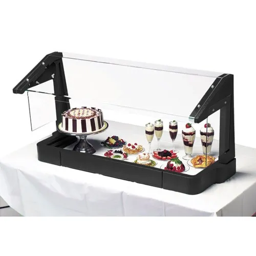 Cambro 6' Black Free Standing Sneeze Guard [FSG720-110]