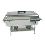 Update International CC-1P - 8 Qt - Stainless Steel Rectangular Continental Chafer