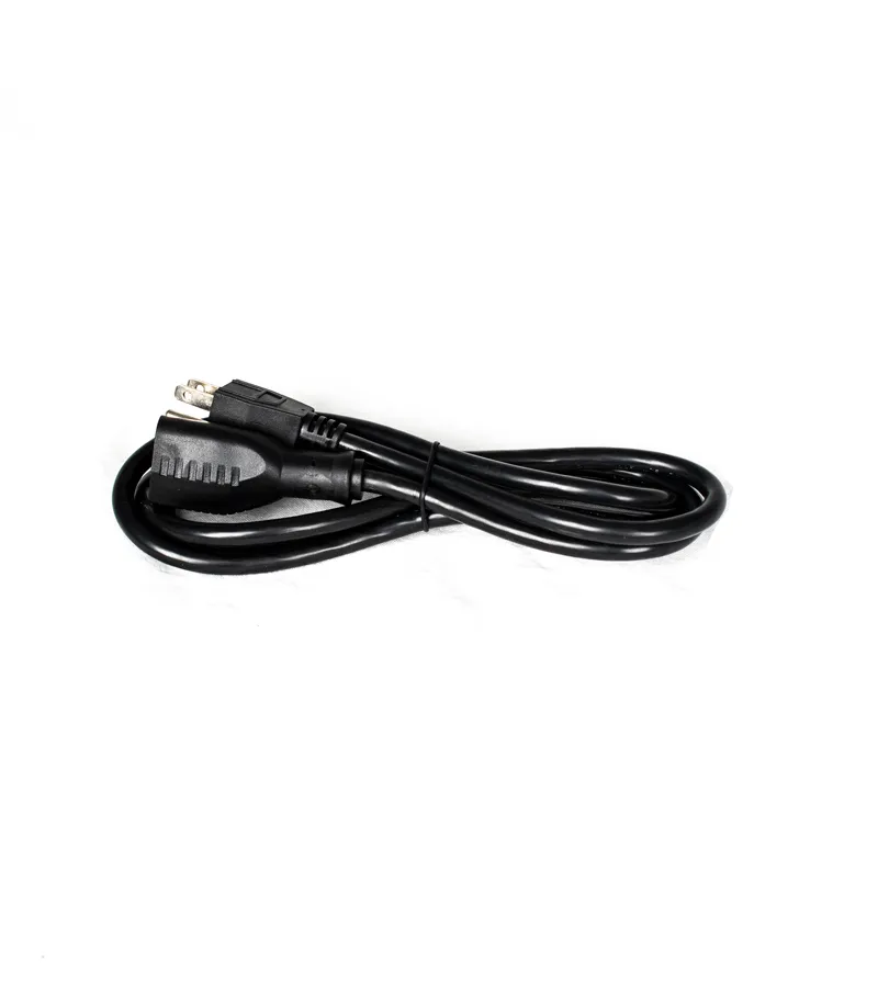 Universal Extension Cord - 6 Feet &ndash; Black - 6USNema