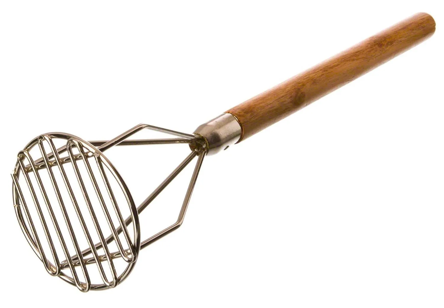Update International PMRD-18 - 18" Nickel-Plated Round Masher