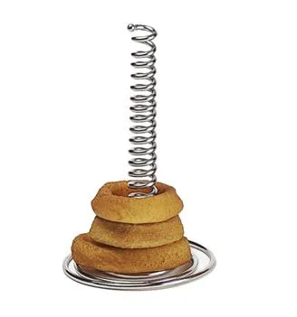 GET Enterprises - 4-81870 - 7" Stainless Onion Ring Spiral Tower