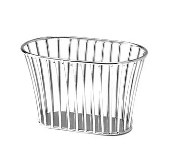 GET Enterprises - 4-88840 - Stainless Stackable Tuscan-style Basket