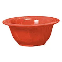 Thunder Group CR5510RD - Salad Bowl - Orange - 10 oz (12 per Case) 