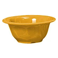 Thunder Group CR5510YW - Salad Bowl - Yellow - 10 oz (12 per Case) 