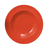 Thunder Group CR5809RD - Soup Bowl - Orange - 13 oz (12 per Case) 
