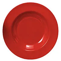Thunder Group CR5811PR - Pasta Bowl - Pure Red - 16 oz (12 per Case) 