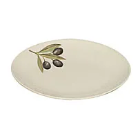 Thunder Group LC012GR - Round Dinner Plate - Laurel - 12" (12 per Case) 