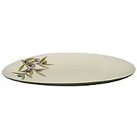 Thunder Group LC212GR - Oval Platter - Laurel - 12" (12 per Case) 
