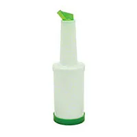 Thunder Group PLSNP01G - Green Plastic Cocktail Container 1 Qt. 