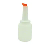 Thunder Group PLSNP02O - Orange Plastic Cocktail Container 2 Qt. 