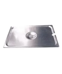 Winco SPCTT - 2/3 Size Slotted Steam Pan Cover 