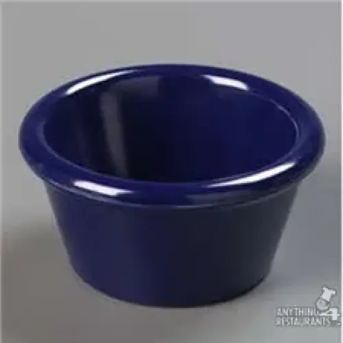 Winco Plain 6 oz. Ramekin, Navy [RP-6NY]