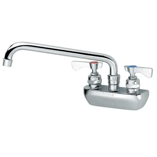 Krowne 14-408L - Royal Series 4" Center Wall Mount Faucet - 8" Spout 