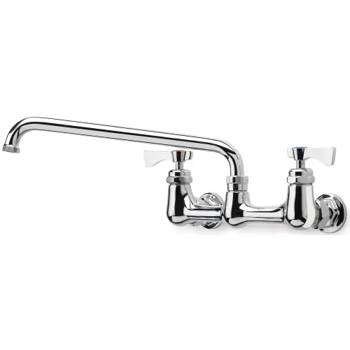 Krowne 14-812L - Royal Series 8" Center Wall Mount Faucet - 12" Spout 