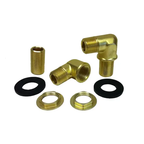 Krowne 21190L - Wall Faucet Mounting Kit - NEW STYLE - Low Lead - Case of 2