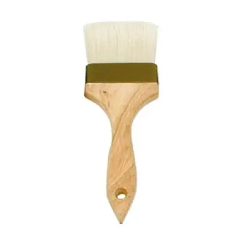 Update International WPBB-30 - 9" x 0.5" x 3" - Boar Boar Bristle Flat Pastry Brush   