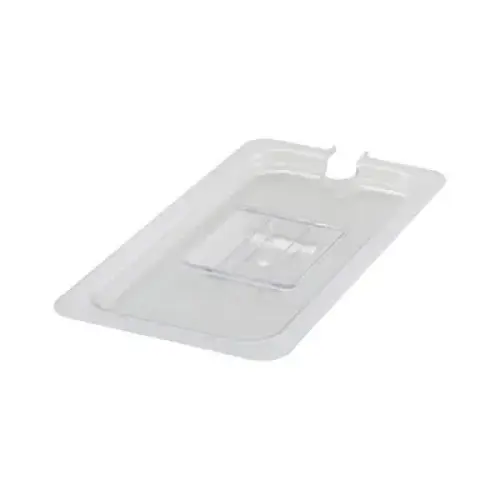 Winco Poly-Ware Slotted Food Pan Cover for Size 1/3 Size Pan [SP7300C]