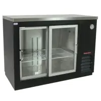 Universal Coolers BB60G - 60" Back Bar Cooler - Glass Sliding Doors 