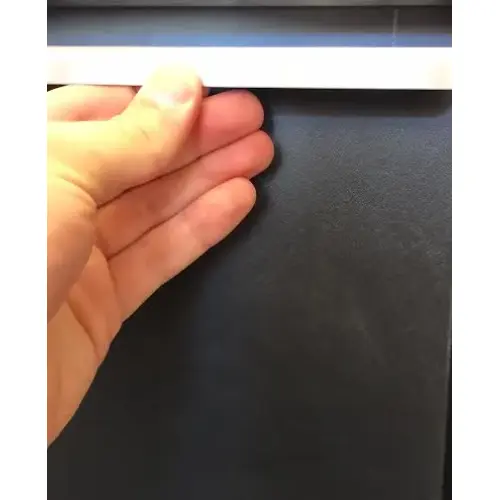 Universal Coolers BB48B - 48" Back Bar Cooler - Black Solid Doors 