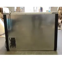 Universal Coolers BB48B - 48" Back Bar Cooler - Black Solid Doors 