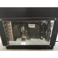 Universal Coolers BB48B - 48" Back Bar Cooler - Black Solid Doors 