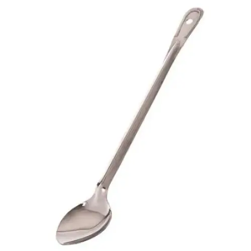 Update International BSLD-18HD - Heavy Duty - Solid Basting Spoon - 0.05" x 2.75" x 18"