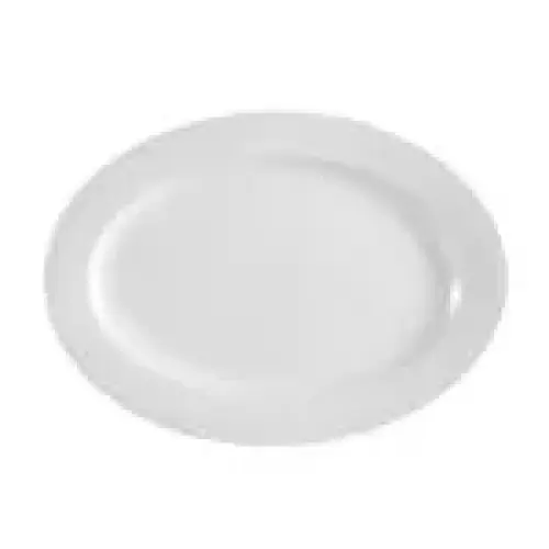 C.A.C. China BST-14 - Boston Platter - (1 Dozen per Case)