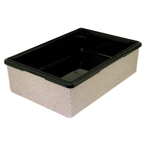 Buffet Enhancements - 1BBCS26AL- Chefstone&trade; Insulated Beverage Display - Large - Alabaster