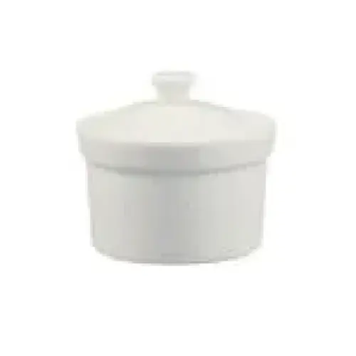 C.A.C. China CAS-B8 - Accessories Soup Bowl Set 3-1/2" - (24 Sets Per Case)