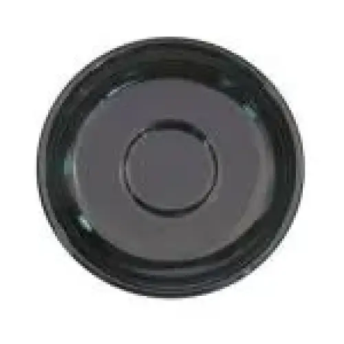 C.A.C. China TG-2-BLK - Tango Coffee Cup Saucer 6" - (3 Dozen per Case)