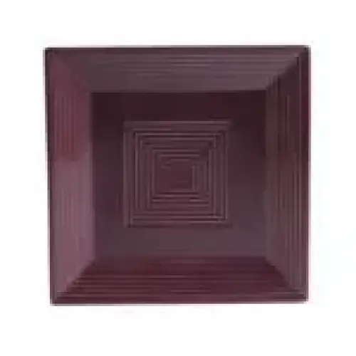 C.A.C. China TG-SQ8-PLM - Tango Salad Plate 8" - (2 Dozen per Case)