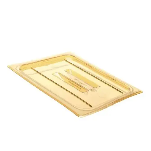 Cambro Quarter-Size Food Pan Cover w/ Handle - High-Heat H-Pans (Set of 6) [40HPCH-150]