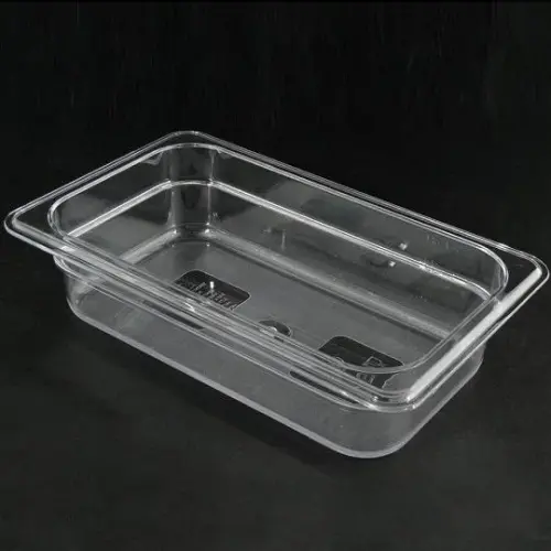 Cambro Camwear 2 1/2" Deep Quarter-Size Food Pan (Set of 6) [42CW-135]