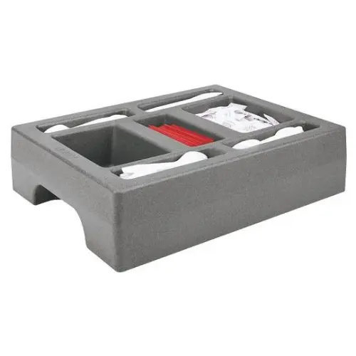 Cambro LCDCH10-191 - Granite Gray Condiment Holder 