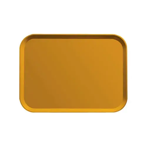 Cambro 1014-171 - 10.63" x 13.75" Fiberglass Cafeteria Tray - Camtray (12 per Case) 