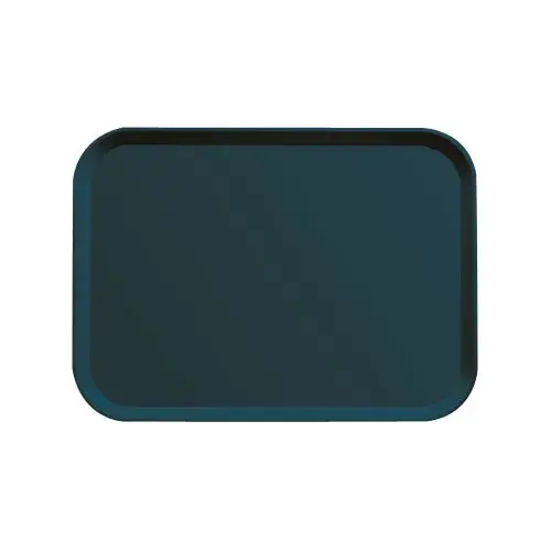 Cambro 1014-401 - 10.63" x 13.75" Fiberglass Cafeteria Tray - Camtray (12 per Case) 