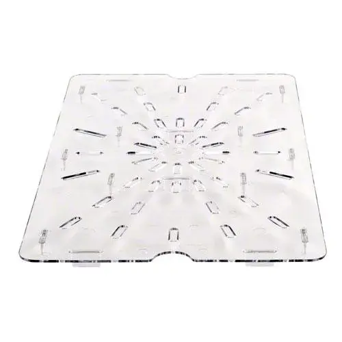 Cambro 10CWD-135 - Full-Size Food Storage Container Drain Shelf - Camwear (6 per Case) 