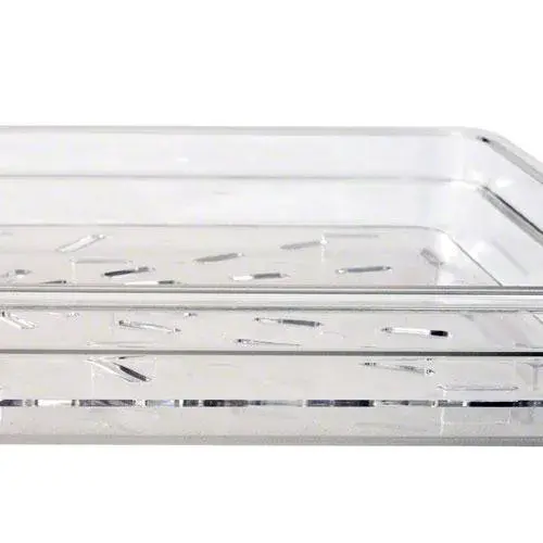 Cambro 10CWD-135 - Full-Size Food Storage Container Drain Shelf - Camwear (6 per Case) 