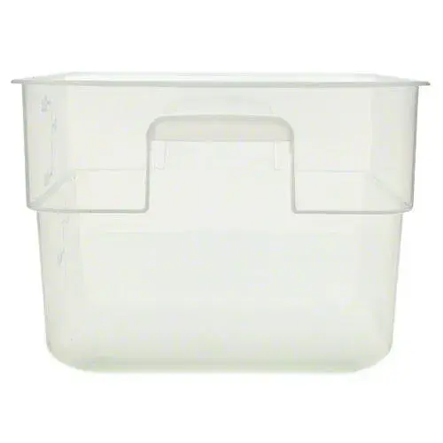 Cambro 12SFSPP-190 - 12 qt Polypropylene Food Storage Container - CamSquare (6 per Case) 