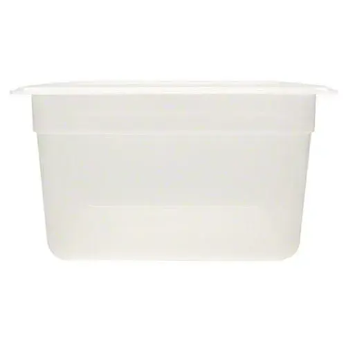 Cambro 26PP-190 - 9.4 qt Half-Size Translucent Food Pan (6 per Case) 
