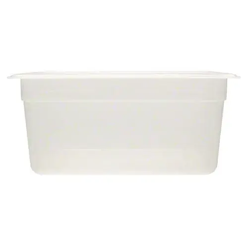 Cambro 26PP-190 - 9.4 qt Half-Size Translucent Food Pan (6 per Case) 