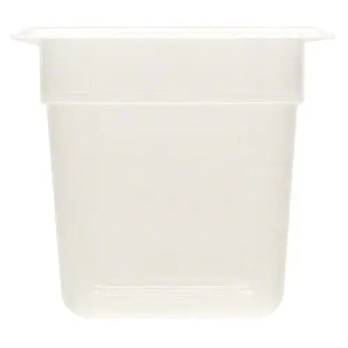 Cambro 66PP-190 - 2.4 qt Sixth-Size Translucent Food Pan (6 per Case) 