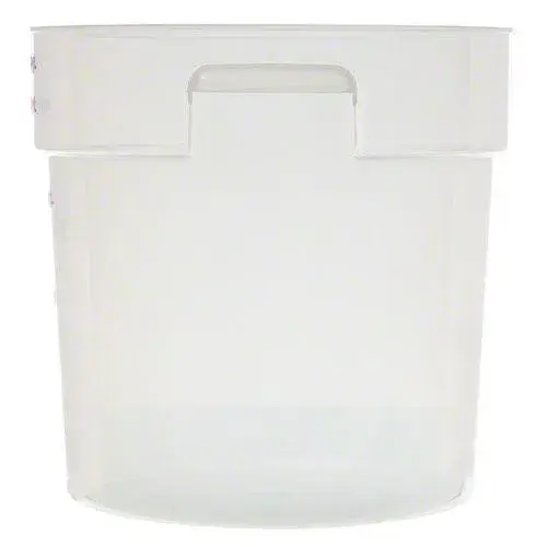 Cambro RFS18PP-190 - 18 qt Polypropylene Round Food Storage Container (6 per Case) 