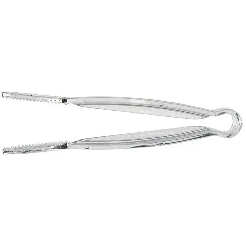 Cambro TG6-135 - 6" Flat Grip Plastic Tongs - Camwear (12 per Case) 