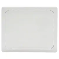 Cambro 20CWCH-135 - Half-Size Food Pan Cover w/ Handle - Camwear (6 per Case) 